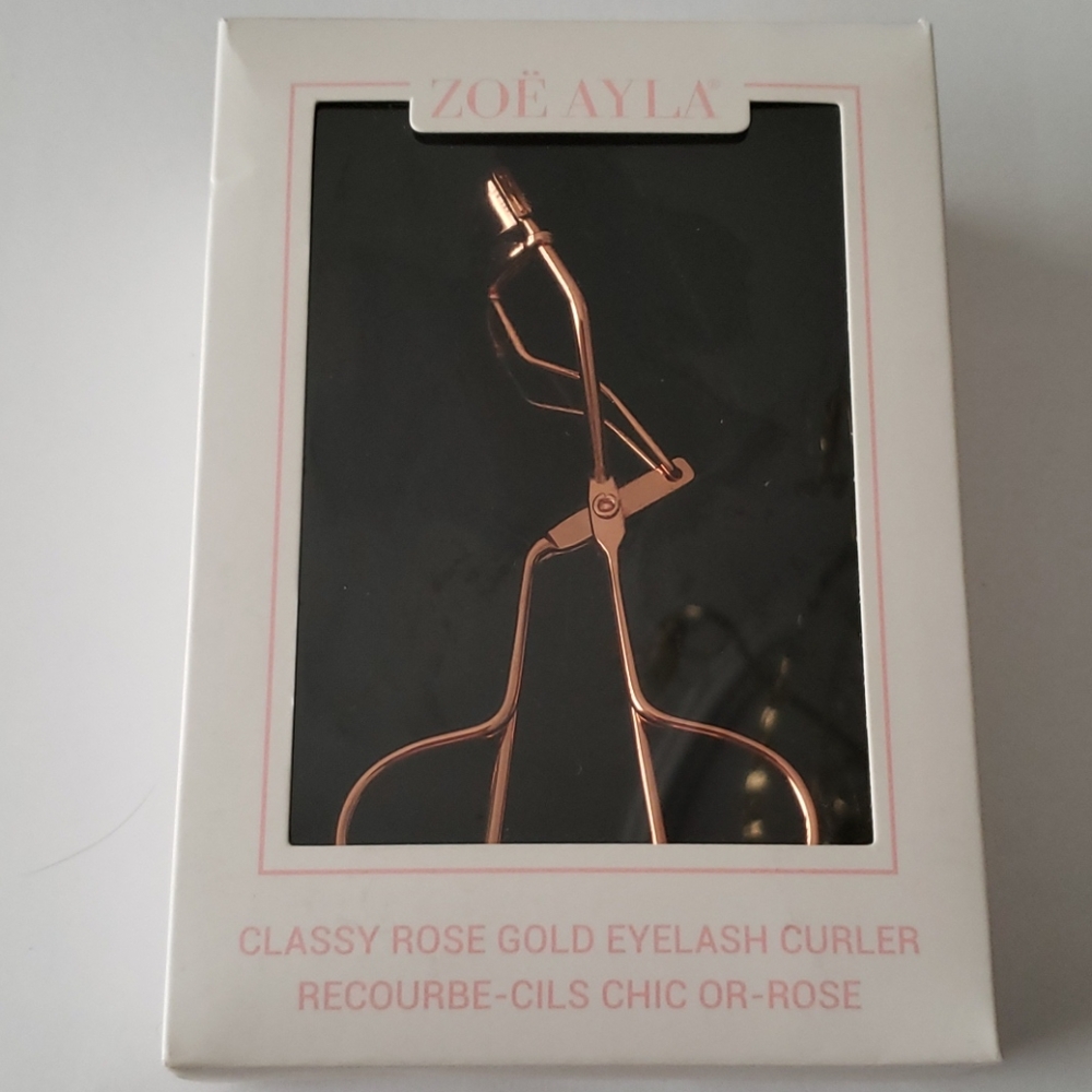 Zoe Ayla classy rose gold eyelash curler
